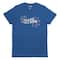 Blue Party in the USA Adult Crew Neck T-Shirt by Celebrate It&#x2122;